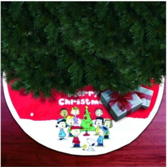 DanDee Other - Snoopy Peanuts Christmas Tree Skirt 48"